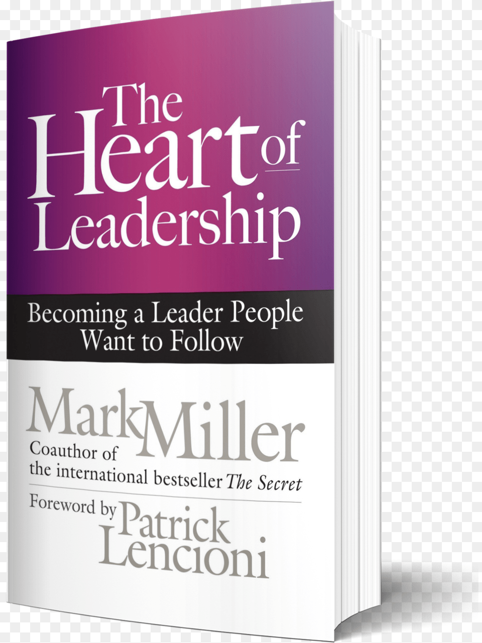The Heart Of Leadership 3d Book Cover, Publication, Advertisement Free Transparent Png