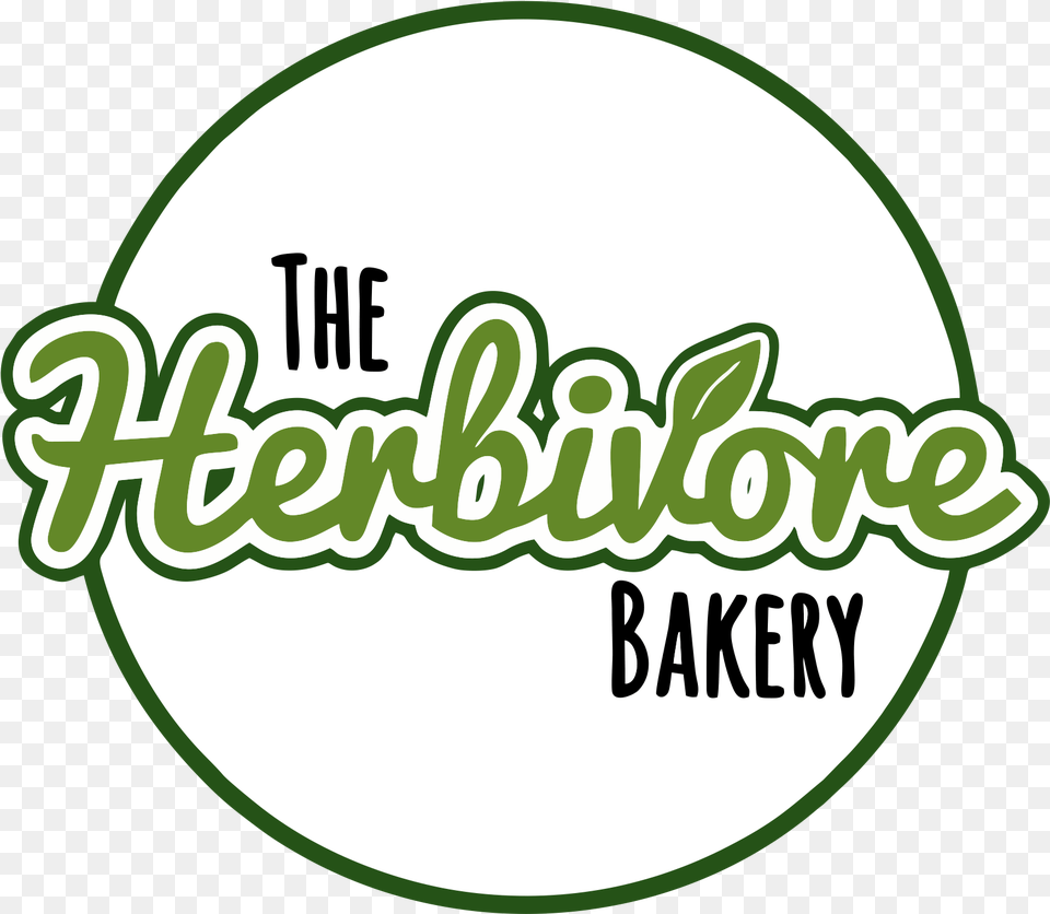 The Herbivore Bakery Logo U0026 Website Ashjonescouk Stralsund Wappen, Green, Sticker, Disk, Text Png Image