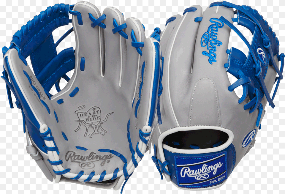 The Hide Pro Rawlings Heart Of Then Hide Grey Glove, Baseball, Baseball Glove, Clothing, Sport Free Png
