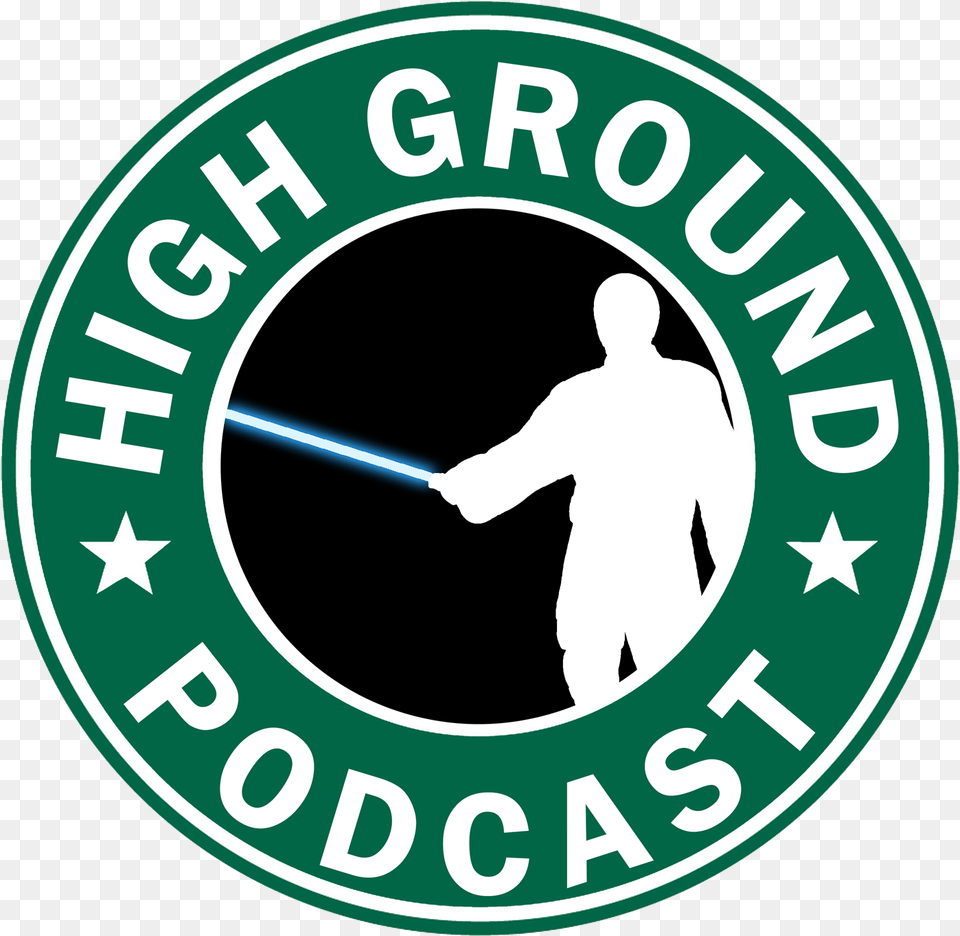 The High Ground A Star Wars Podcast For People Who Actually Sith Logo, Adult, Male, Man, Person Png