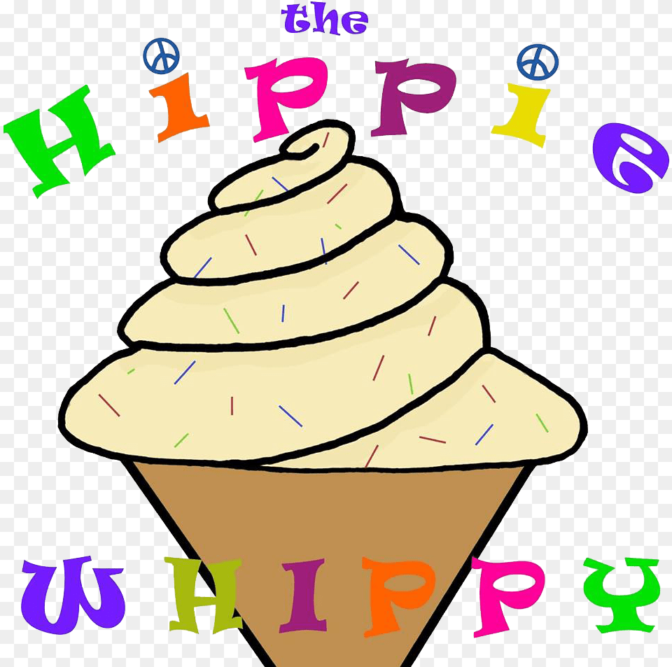 The Hippie Whippy Hippie Whippy, Cream, Dessert, Food, Ice Cream Free Png