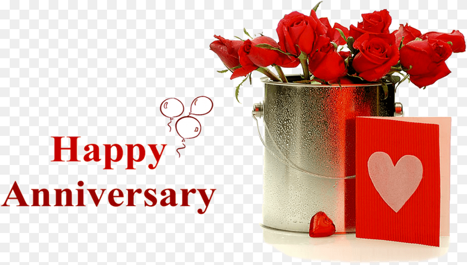 The History And Tradition Of Wedding Anniversaries, Flower, Rose, Plant, Jar Free Png