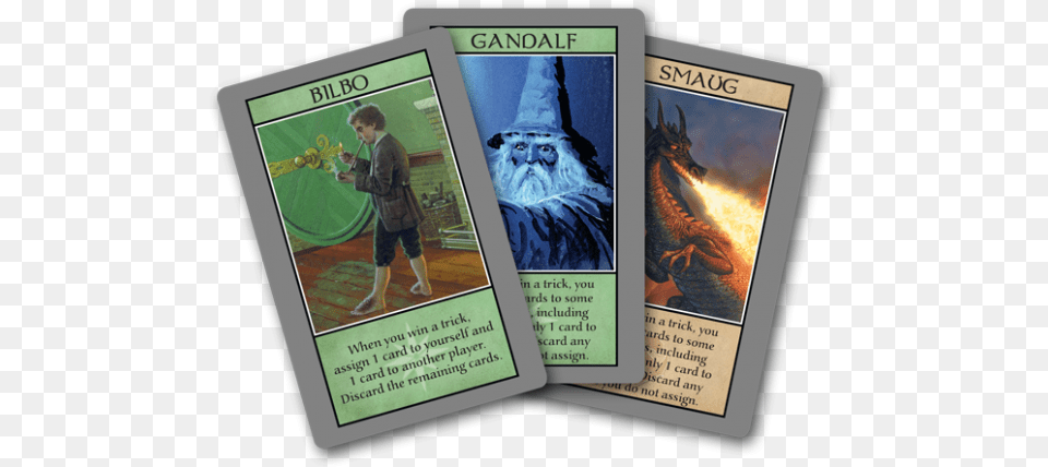 The Hobbit Card Game Gadget, Publication, Book, Person, Boy Free Png Download