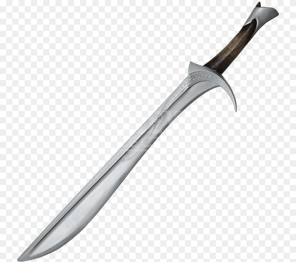 The Hobbit Orcrist Prop Sword Elven Larp Sword, Weapon, Blade, Dagger, Knife Png Image