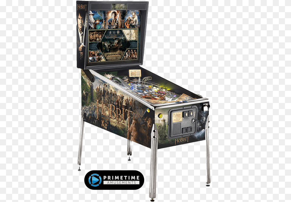 The Hobbit Pinball Hobbit Black Arrow Edition Full Size Hobbit Smaug Edition Pinball, Arcade Game Machine, Game, Person Png