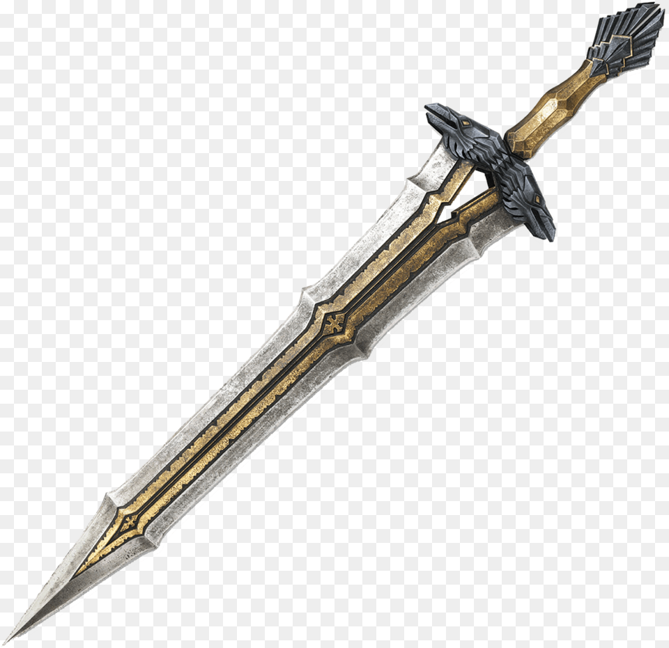 The Hobbit Regal Sword Of Thorin Oakenshield Sgraffito Tool Ceramics, Blade, Dagger, Knife, Weapon Png Image