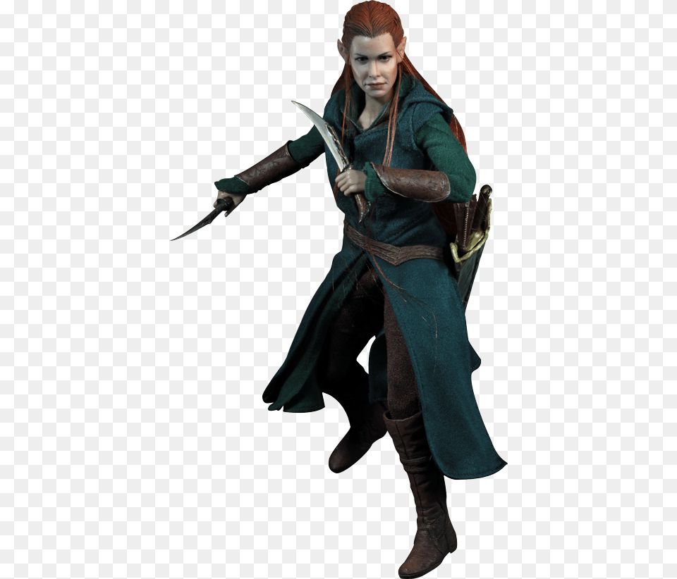 The Hobbit Sixth Scale Figure Tauriel Tauriel, Clothing, Costume, Person, Adult Free Png
