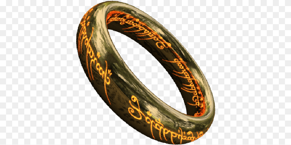 The Hobbit Tribute Bangle, Accessories, Jewelry, Ornament, Bangles Png Image
