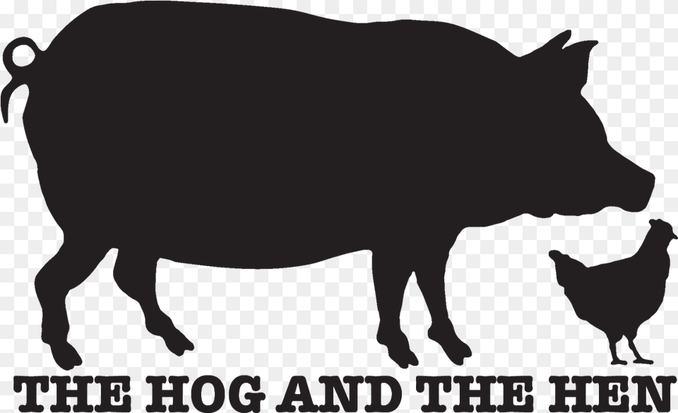 The Hog And The Hen Pig, Animal, Mammal, Wildlife, Boar Free Png Download