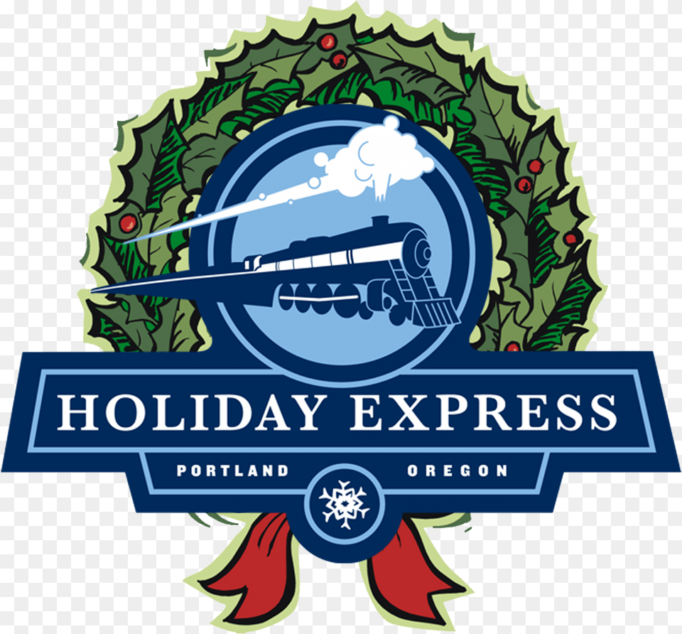 The Holiday Express In Portland Oregon Logo Label, Badge, Symbol, Emblem, Architecture Free Png Download