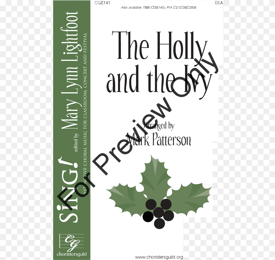 The Holly And The Ivy Thumbnail Poster, Book, Leaf, Plant, Publication Free Transparent Png