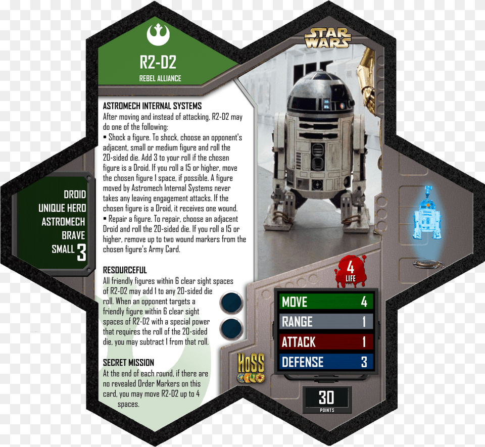 The Holocron Of R2 Star Wars Heroscape Cards, Advertisement, Poster, Toy Png Image