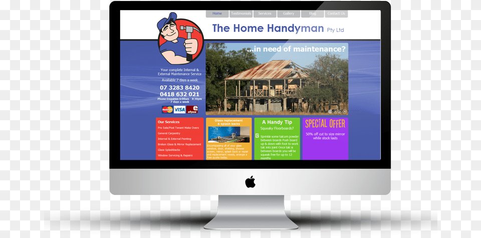 The Home Handyman Website Development Design, Hardware, Computer Hardware, Electronics, Screen Free Transparent Png