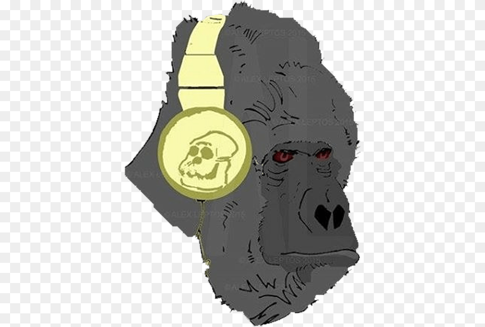 The Home Of Creative Design Illustration, Animal, Ape, Gold, Mammal Free Transparent Png