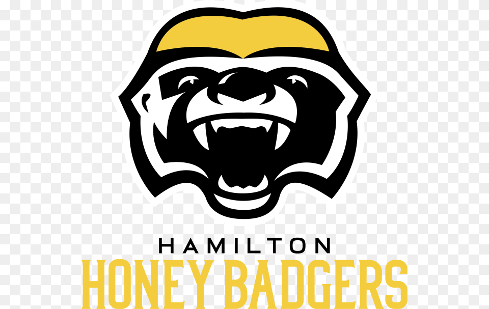 The Honey Badger Is Strong Tough Intelligent Persistent Hamilton Honey Badgers, Logo, Symbol Png Image