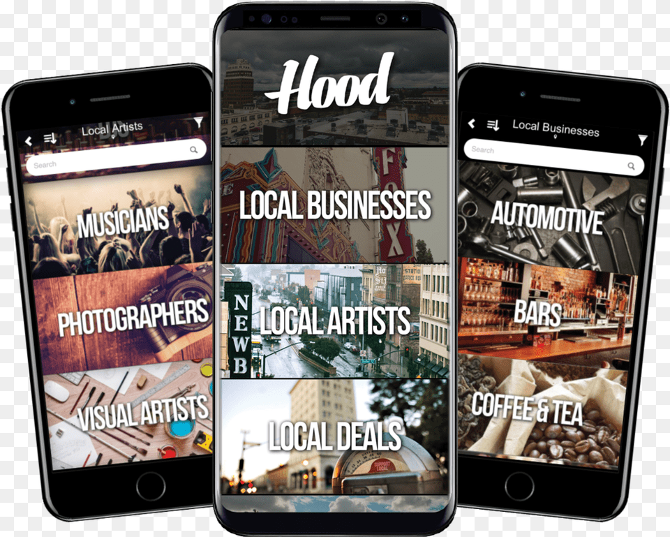 The Hood App Iphone, Electronics, Mobile Phone, Phone, Person Png Image