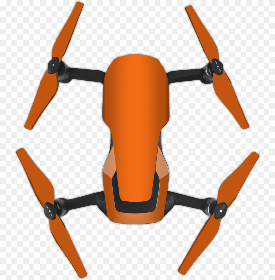 The Hot Lava Orange Drone Skin Is Now Available For Mavic Air Deco, Machine, Propeller, Person Png