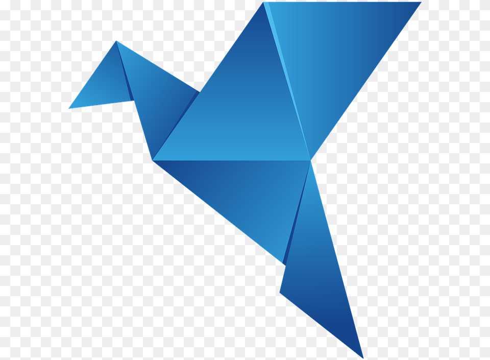 The Hottest Logo Design Trends For 2019 Origami Bird Vector, Art, Paper, Symbol Png Image