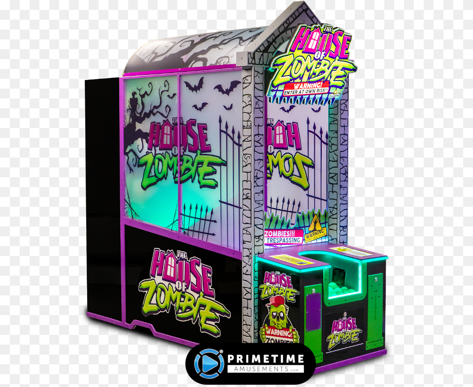 The House Of Zombies Ball Throwing Redemption Game Playset Png