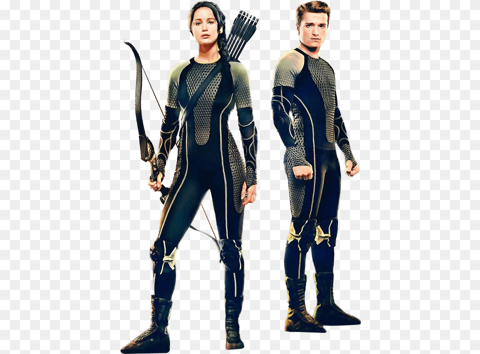 The Hunger Games Duo Hunger Games Peeta And Katniss, Adult, Person, Woman, Female Png