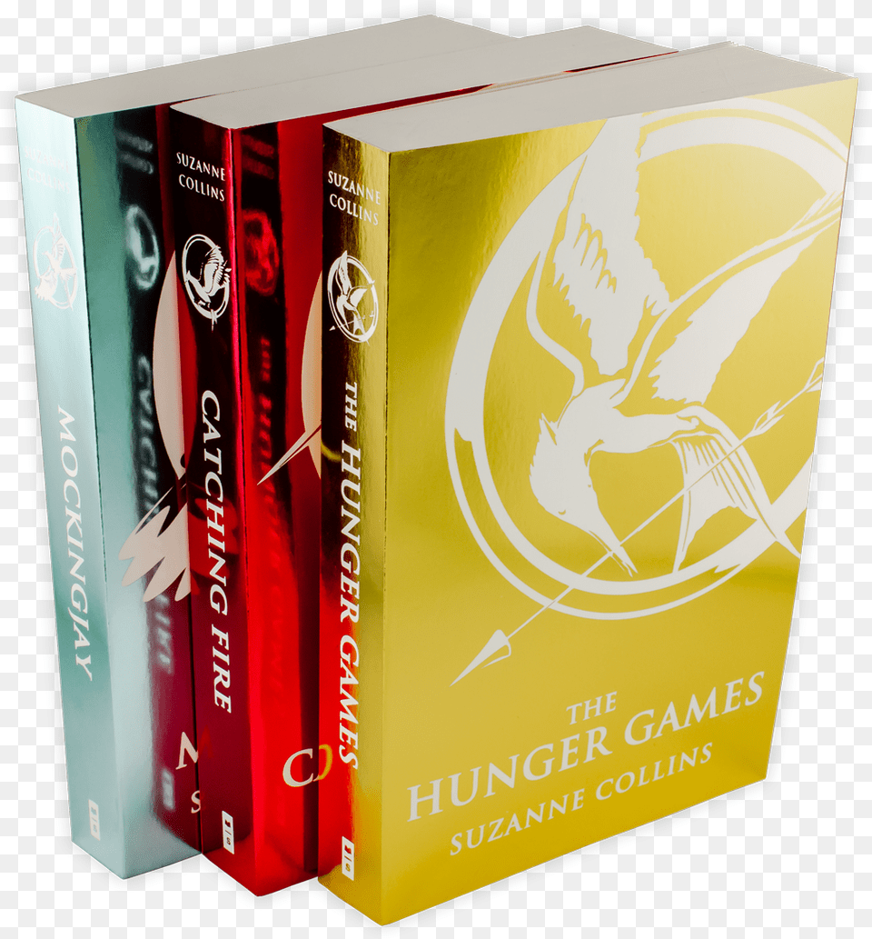 The Hunger Games Trilogy 3 Books Collection Graphic Design, Book, Publication, Novel Free Transparent Png