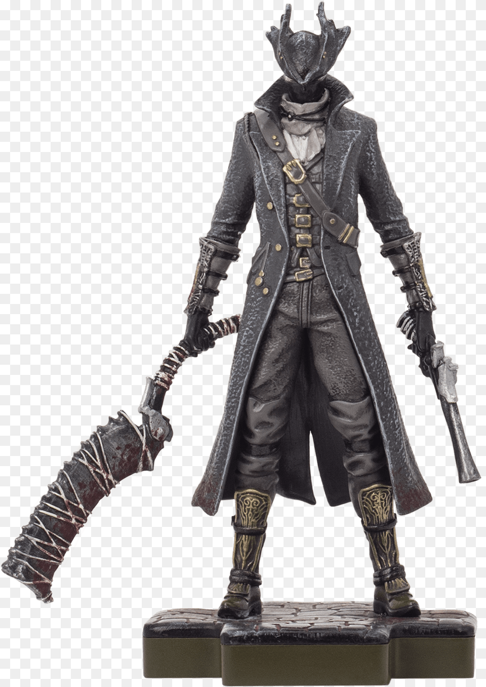 The Hunter Bloodborne Totaku Figure, Clothing, Coat, Adult, Female Free Png
