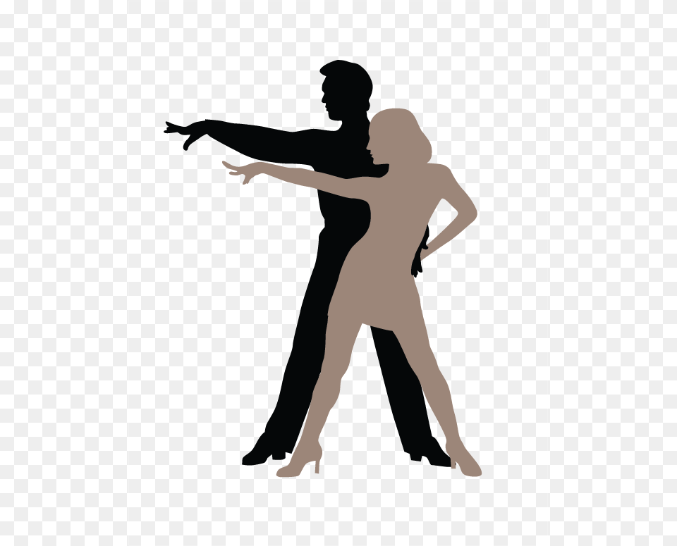 The Hustle Ballroom Dancer Silhouette Latin, Leisure Activities, Dancing, Person, Dance Pose Png Image