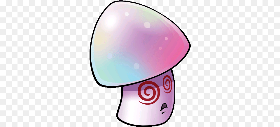 The Hypno Shroom Is A Plant Added To Crazy War Dlc Pvz 2 Hypno Shroom, Disk, Fungus, Mushroom Free Transparent Png