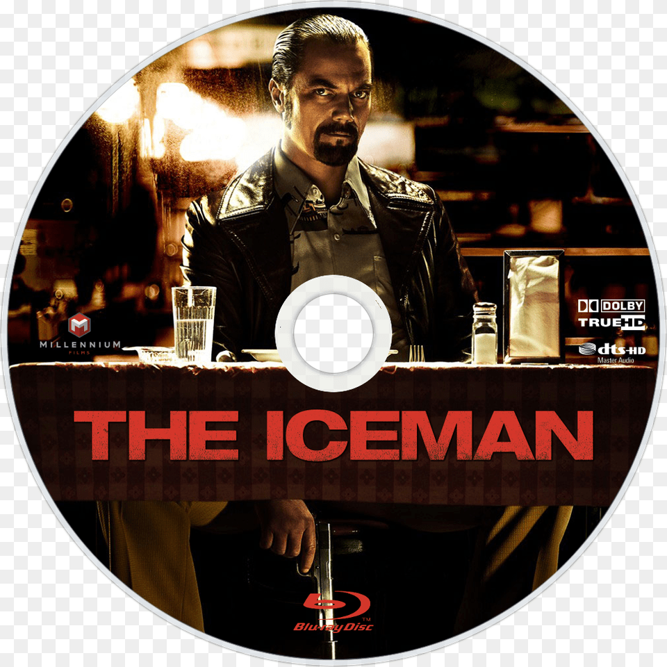 The Iceman Bluray Disc Iceman Dvd, Adult, Disk, Male, Man Free Transparent Png