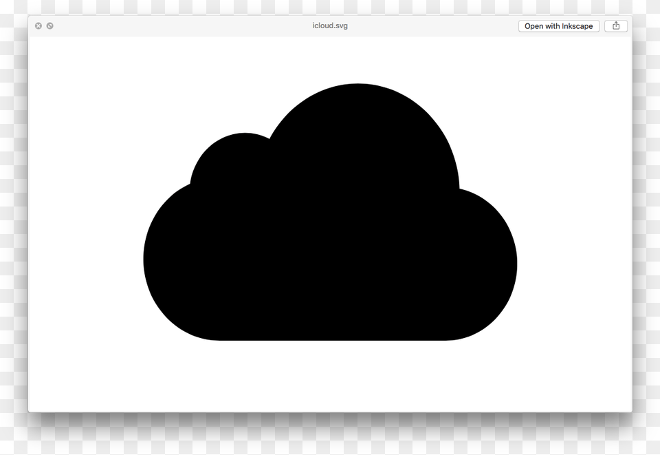 The Icloud Logo As Shown In A Preview Window On Os Heart, Silhouette, Clothing, Hat Free Transparent Png