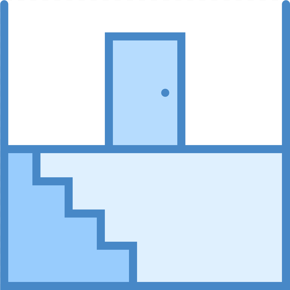 The Icon For A Basement Is A House With A Window And Basement Png Image