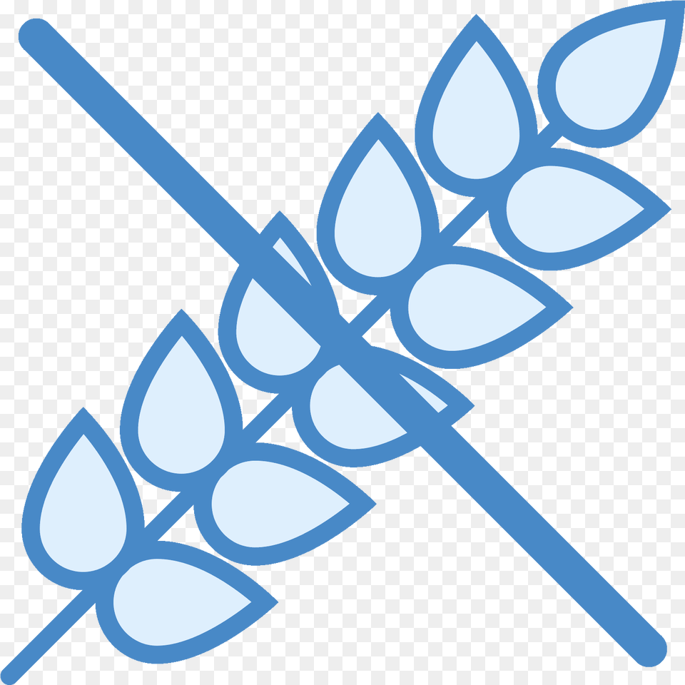 The Icon For No Gluten Uses A Stalk Of Wheat Laying, Rocket, Weapon, Outdoors Png Image