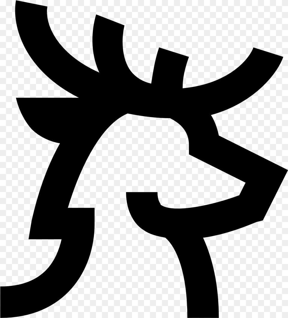 The Icon For The Baratheon House Is An Image Of A Stag, Gray Free Transparent Png