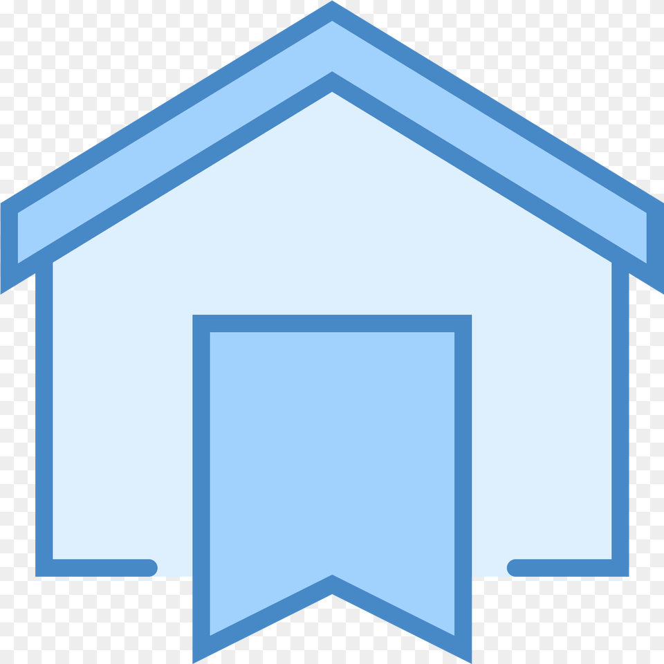 The Icon Is A Logo Of Booking, Dog House, Mailbox, Outdoors, Nature Free Png