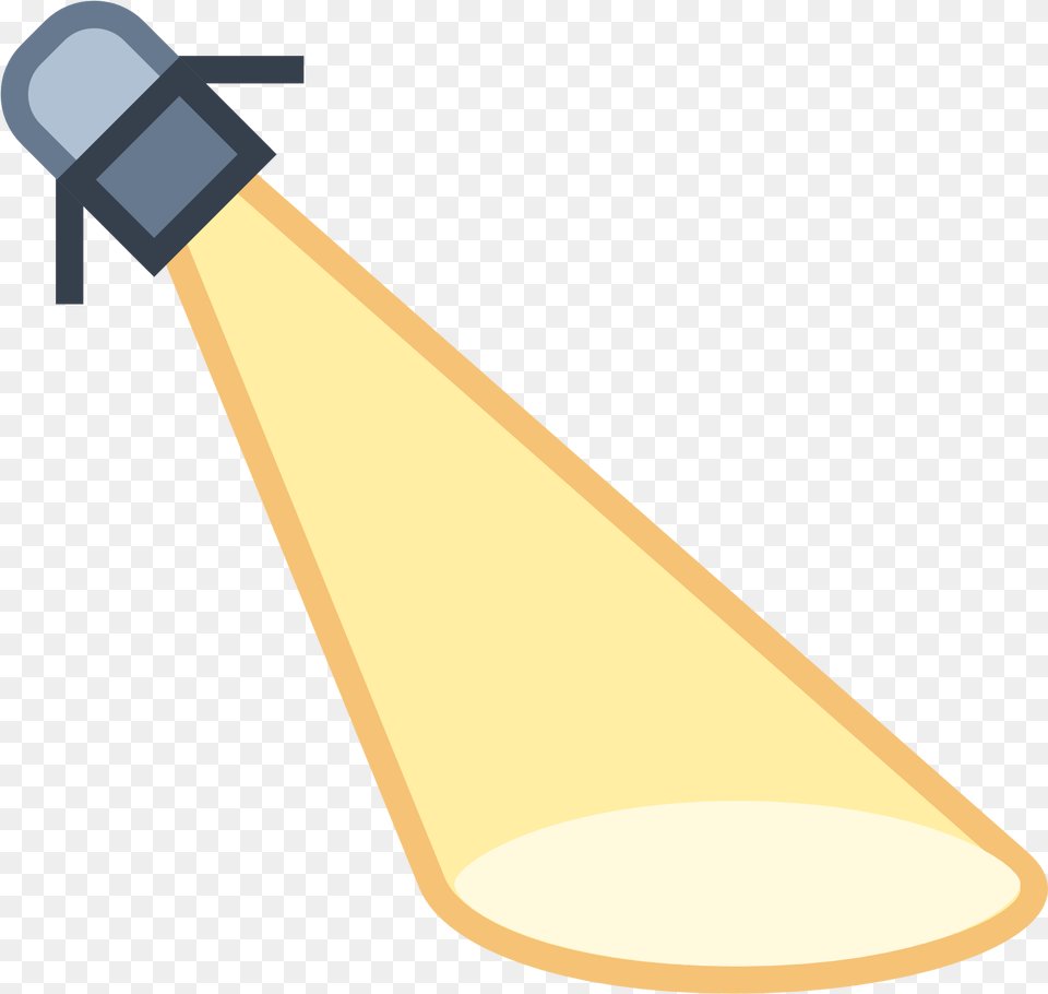 The Icon Is A Picture Of Spotlight Spot Light Full Illustration, Lamp, Lighting Png Image