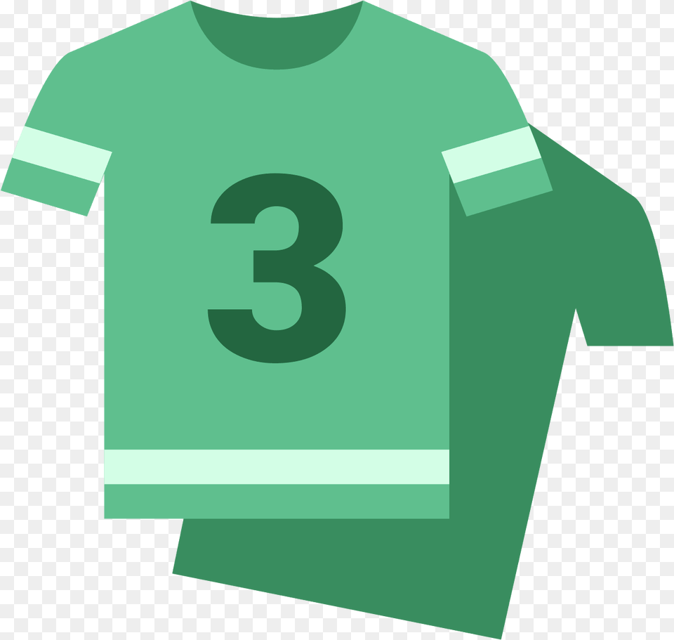 The Icon Is A Picture Of Two Shirts Sports Wear Clipart, Clothing, Shirt, T-shirt, Jersey Free Transparent Png