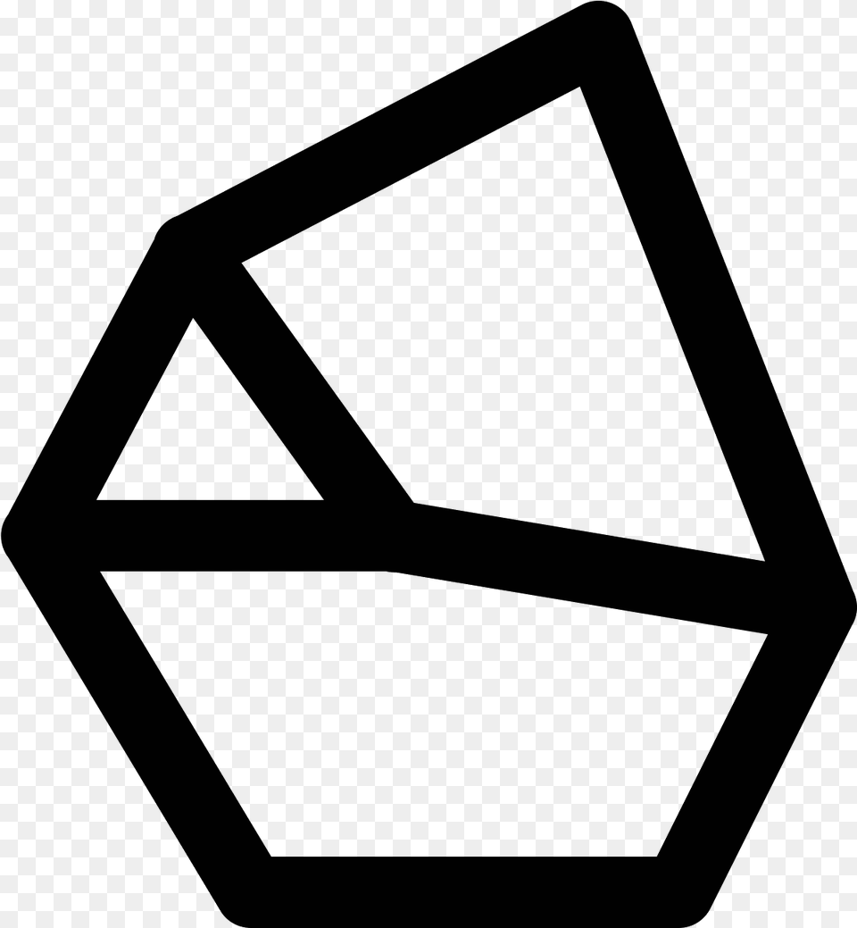 The Icon Is A Very Jagged Rock, Gray Free Transparent Png
