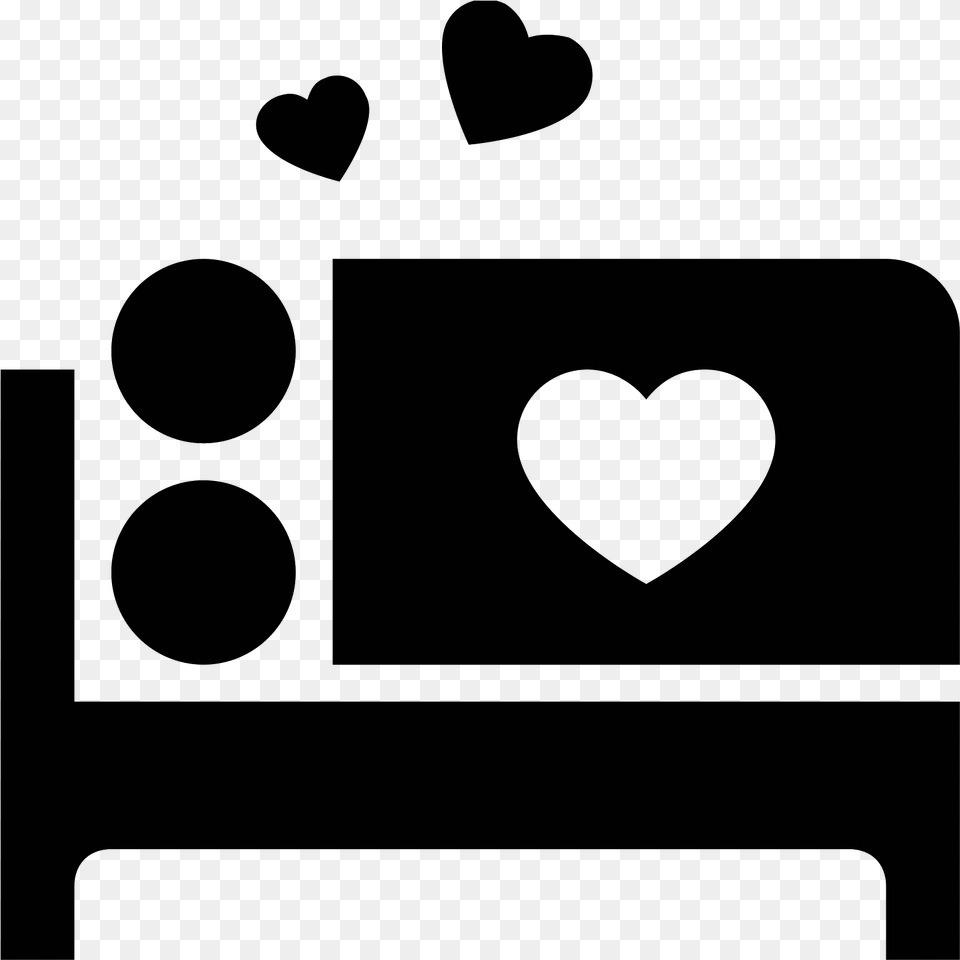 The Icon Is Of Two People Having Relations In A Bed Make Love Icon, Gray Png