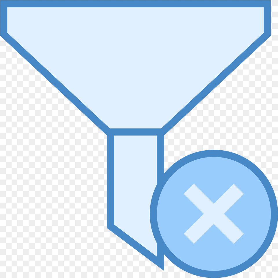 The Icon Is Shaped Like An Upside Down Triangle Missing Cross Free Png