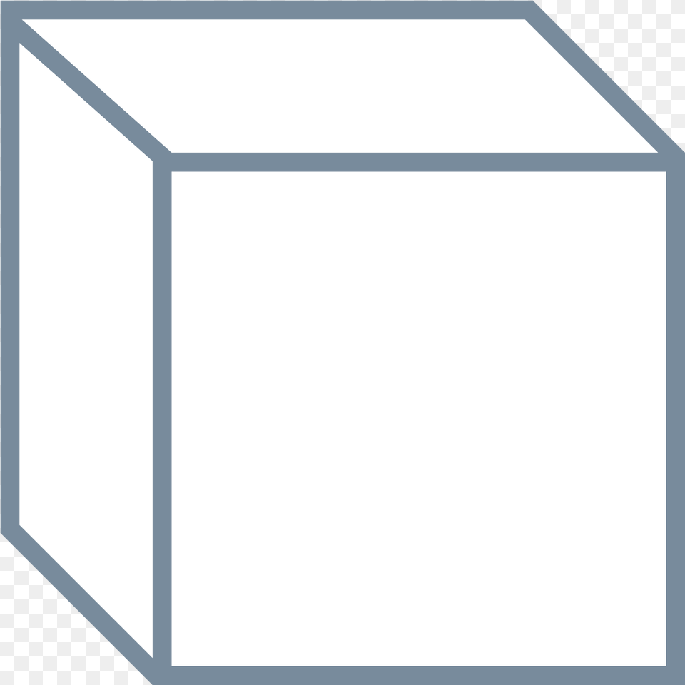 The Icon Resemble A Square That Is Three Dimensional, Box Free Png Download