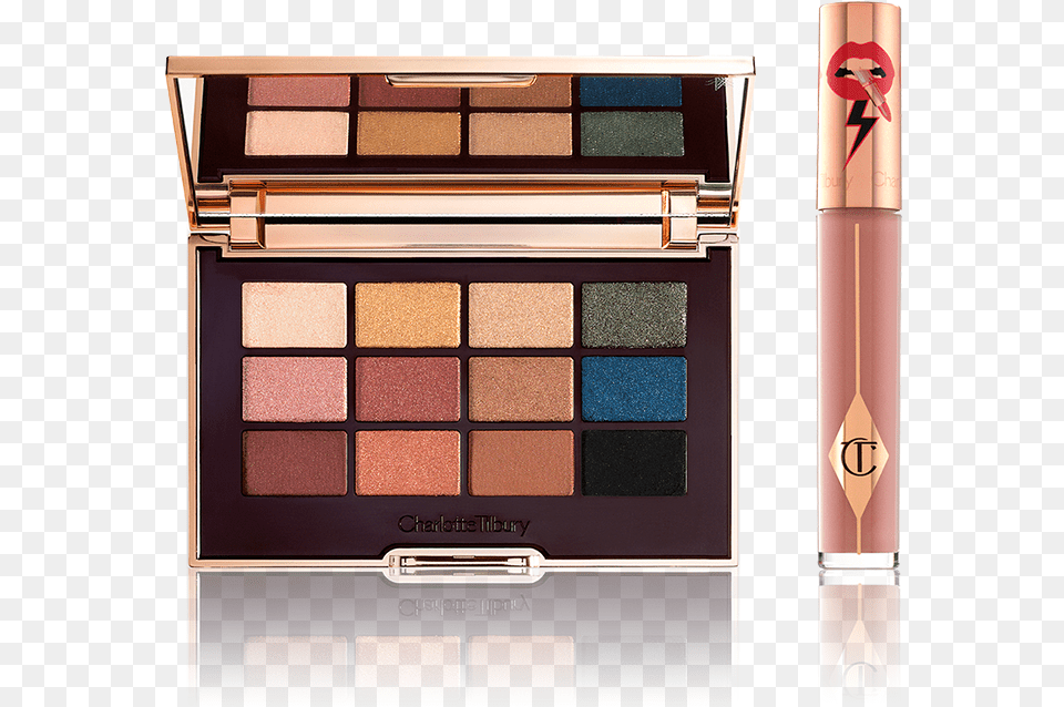 The Icons Charlotte Tilbury Charlotte Tilbury The Icon Eyeshadow Palette, Paint Container, Cosmetics, Lipstick Free Png