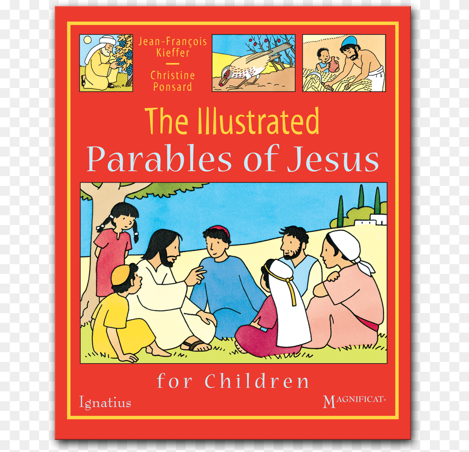 The Illustrated Parables Of Jesus For Children, Book, Comics, Publication, Baby Free Png Download