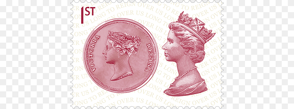 The Image On The Penny Black Was Based On This Portrait Postage Stamp, Postage Stamp, Adult, Wedding, Person Free Png