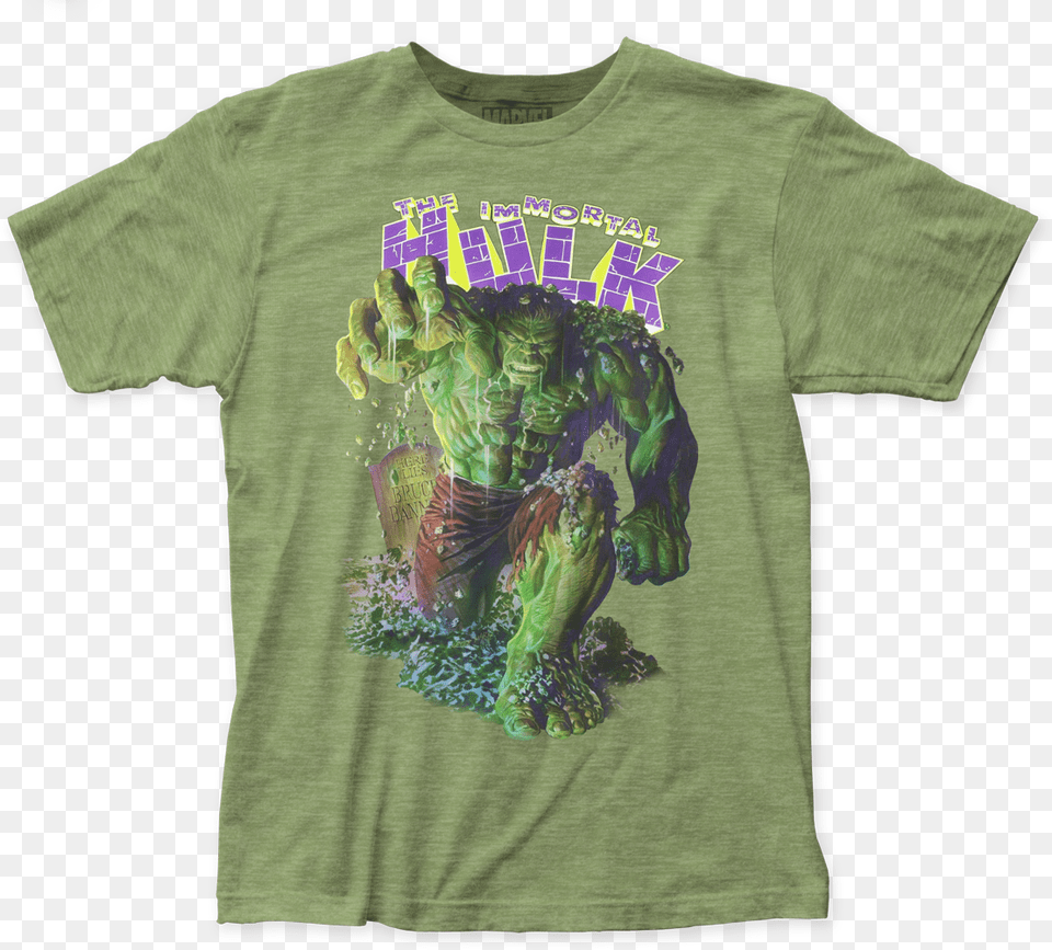 The Immortal Hulk T Shirt T Shirt, Clothing, T-shirt, Person Free Transparent Png