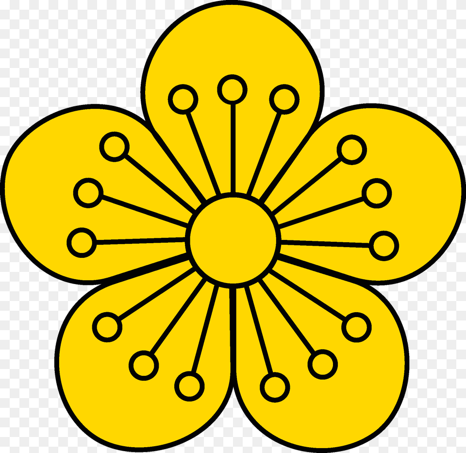 The Imperial Seal Of Korea 03 Imperial Seal Of Korea, Anther, Plant, Flower, Daisy Free Png