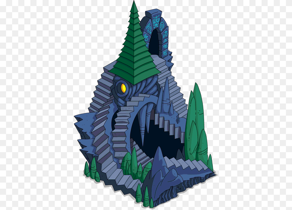 The Impossible Tower Simpsons Tapped Out Cthulhu, Dragon, Art Free Png