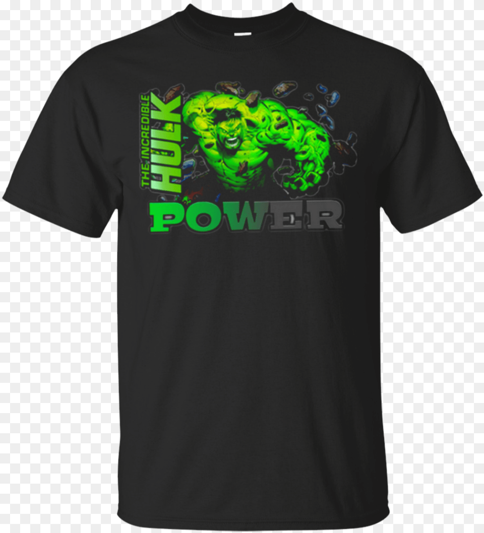 The Incredible Hulk Power T Shirt Logo, Clothing, T-shirt, Face, Head Free Png Download