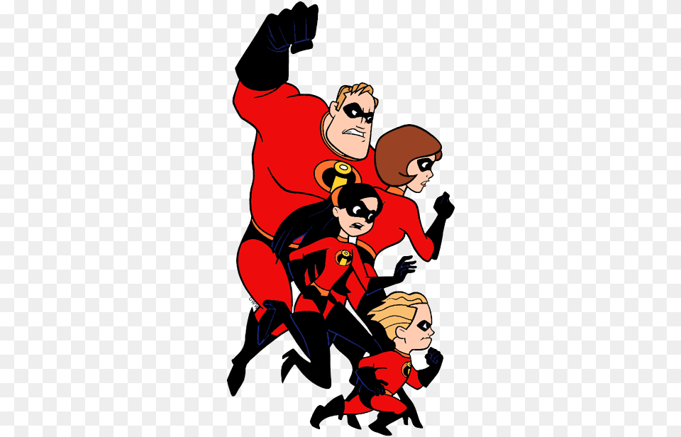 The Incredibles Clip Art Disney Clip Art Galore, Book, Comics, Publication, Baby Free Png