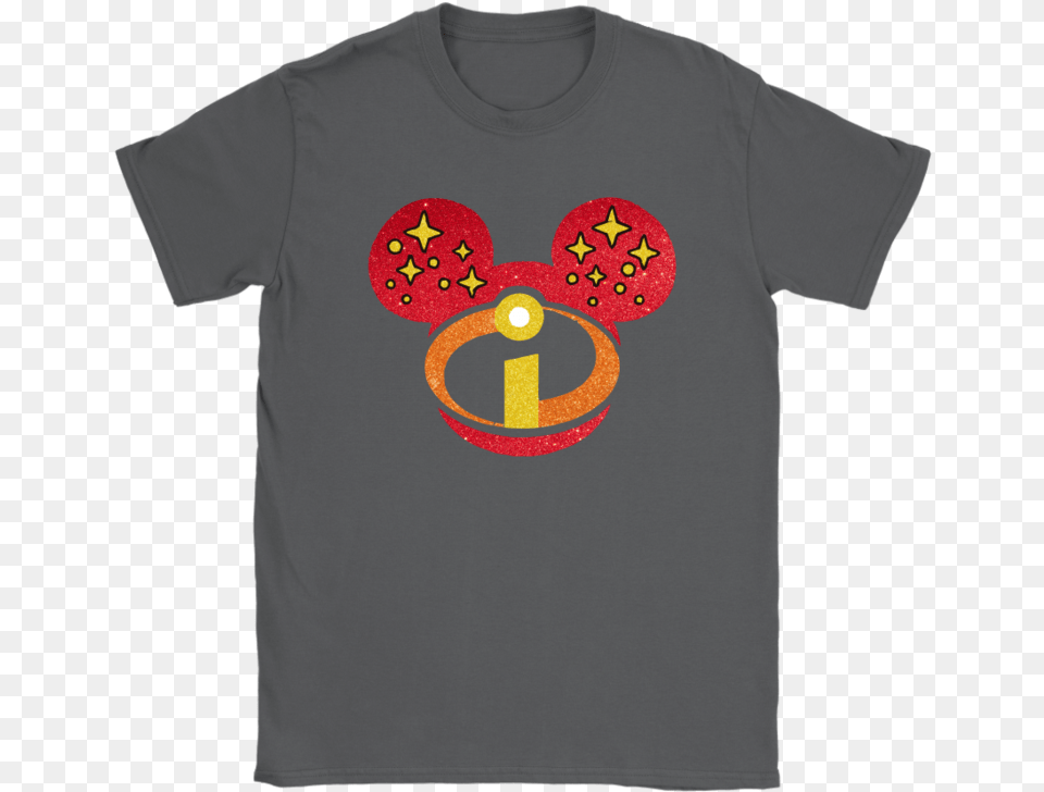The Incredibles Mickey Disney Mashup Shirts Potatotee Nfl, Clothing, Shirt, T-shirt, Applique Free Transparent Png