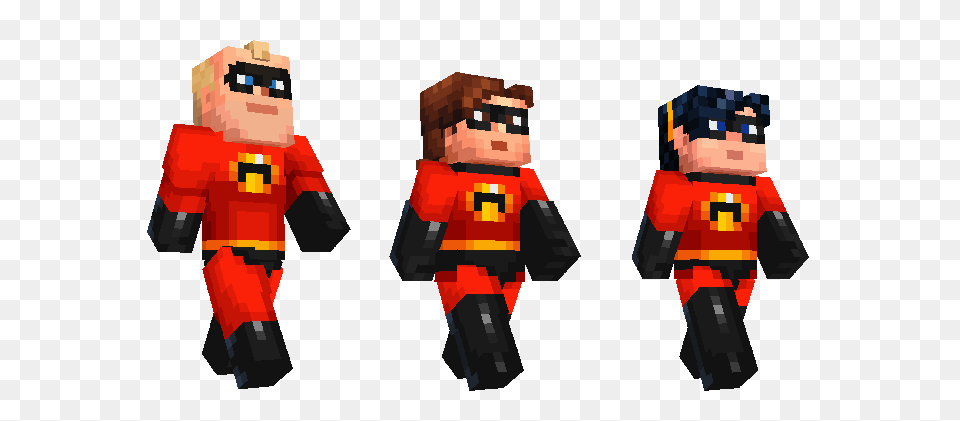 The Incredibles Skin Pack Out Now Minecraft, Clothing, Lifejacket, Vest, Person Free Png